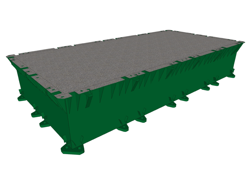 Platten-Ponton