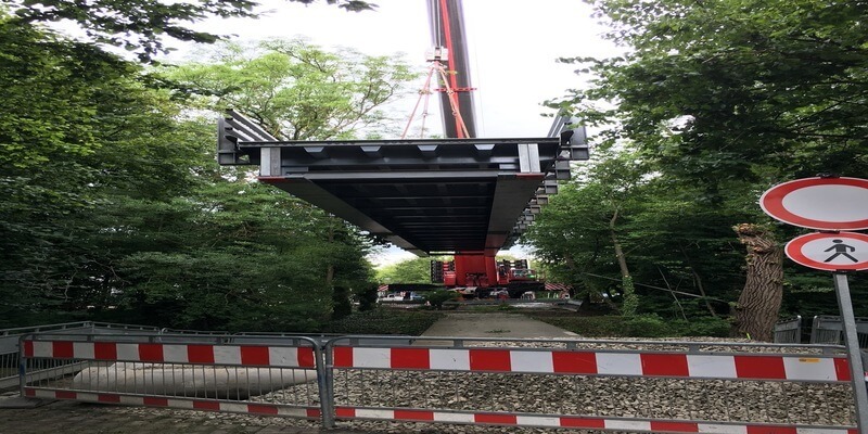 (DE) Schwieberdingen, Brücke über die Glems
